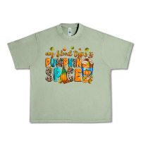 Oil Green My blood type is pumpkin spice Urban Heavy Tee - RanaPortraitStore