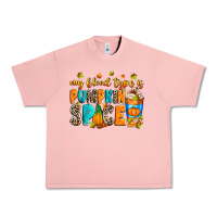 Salmon My blood type is pumpkin spice Urban Heavy Tee - RanaPortraitStore