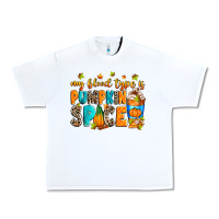 White My blood type is pumpkin spice Urban Heavy Tee - RanaPortraitStore