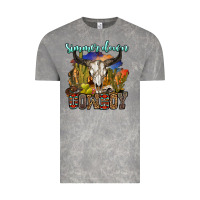 Cloud Rock simmer down cowboy Vintage Tee - OliviaCreatesArt