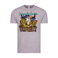 Vintage Zinc simmer down cowboy Vintage Tee - OliviaCreatesArt