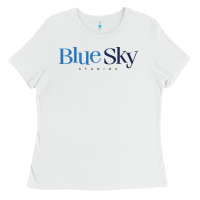White blue sky studios Ladies Tee - maiPhamDesign