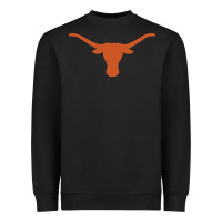 Black texas longhorns Heavyweight Sweatshirt - DesignPulse