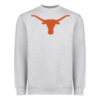 Heather Grey texas longhorns Heavyweight Sweatshirt - DesignPulse