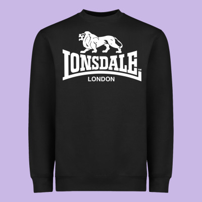 Lonsdale Classic Logo Lion Heavyweight Sweatshirt Designed By Designpulse