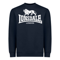 Navy lonsdale classic logo lion Heavyweight Sweatshirt - DesignPulse