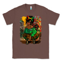 Chestnut juneteenth black woman fashion girl Classic Tee - CowGirlArtShop