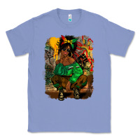 Colony Blue juneteenth black woman fashion girl Classic Tee - CowGirlArtShop