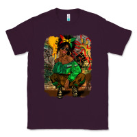 Plum juneteenth black woman fashion girl Classic Tee - CowGirlArtShop