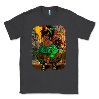 Smoke juneteenth black woman fashion girl Classic Tee - CowGirlArtShop
