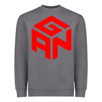 Storm GAN CUBE TIME Heavyweight Sweatshirt - DesignPulse