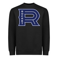 Black laval rocket Heavyweight Sweatshirt - DesignPulse
