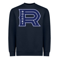 Navy laval rocket Heavyweight Sweatshirt - DesignPulse
