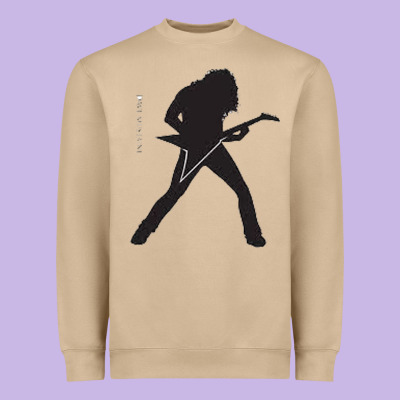 Dave Mustaine Heavyweight Sweatshirt Designed By Designpulse