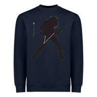 Navy dave mustaine Heavyweight Sweatshirt - DesignPulse