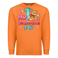 Carrot my first valentines day Premium Sweatshirt - AdoDesignShop