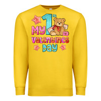 Lemon my first valentines day Premium Sweatshirt - AdoDesignShop