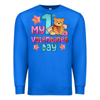 True Royal my first valentines day Premium Sweatshirt - AdoDesignShop