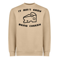 Mushroom it ain't easy being cheesy Heavyweight Sweatshirt - DesignPulse