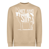 Mushroom Nice Hand Sir Donkey Poker Funny Gambling Design For Fans Heavyweight Sweatshirt - DesignPulse