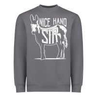 Storm Nice Hand Sir Donkey Poker Funny Gambling Design For Fans Heavyweight Sweatshirt - DesignPulse