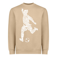 Mushroom soccer player ball Heavyweight Sweatshirt - DesignPulse