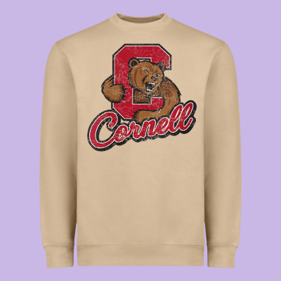 Cornell Heavyweight Sweatshirt Designed By Designpulse