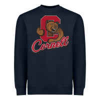 Navy cornell Heavyweight Sweatshirt - DesignPulse