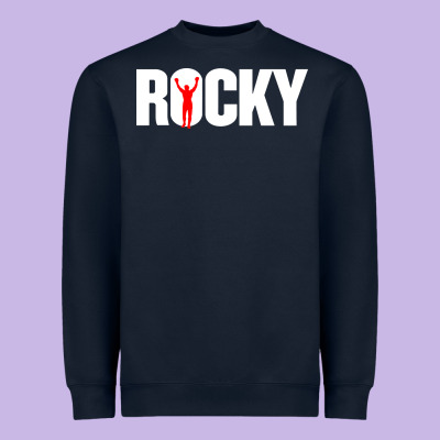 Boxer R O C K Y Heavyweight Sweatshirt Designed By Designpulse
