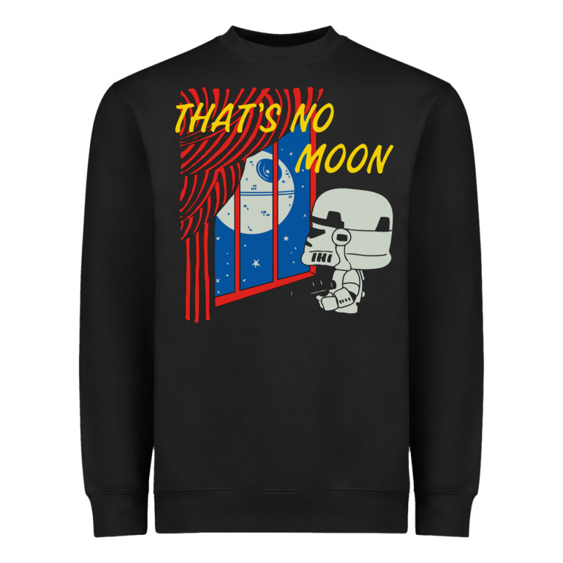 That's No Moon Heavyweight Sweatshirt by DesignPulse | Teevron