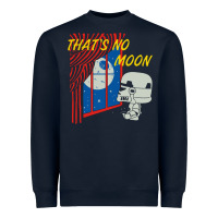 Navy that's no moon Heavyweight Sweatshirt - DesignPulse