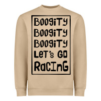 Mushroom boogity lets go racing Heavyweight Sweatshirt - DesignPulse