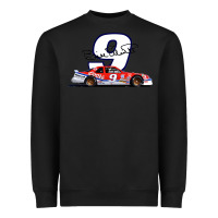 Black Bill Elliott 1988 Winston Cup 9 Stock Car  Classic Heavyweight Sweatshirt - DesignPulse