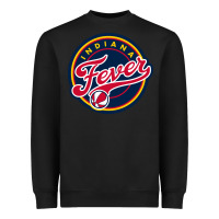Black indiana,team,fever Heavyweight Sweatshirt - DesignPulse