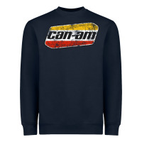 Navy CANAM Vintage Original ATV UTV off road Gift Long Sleeve Heavyweight Sweatshirt - DesignPulse
