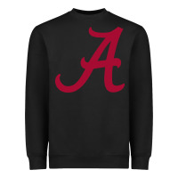 Black -alabama athletics Heavyweight Sweatshirt - DesignPulse