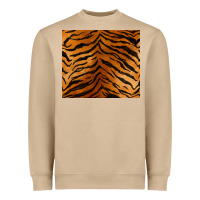 Mushroom handdrawn tiger pattern Heavyweight Sweatshirt - BarkalooDesign