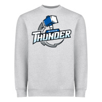 Heather Grey wichita thunder Heavyweight Sweatshirt - DesignPulse