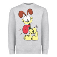 Heather Grey odie the dog gift Heavyweight Sweatshirt - DesignPulse