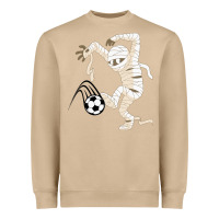 Mushroom funny halloween soccer ball Heavyweight Sweatshirt - DesignPulse