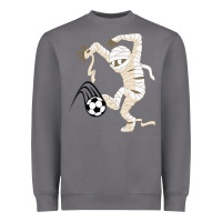 Storm funny halloween soccer ball Heavyweight Sweatshirt - DesignPulse