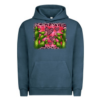 Pigment Midnight Navy valentine's day cactus background Urban Hoodie - JahusDesignShop