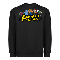 Black awa na awa ni clubs Heavyweight Sweatshirt - DesignPulse