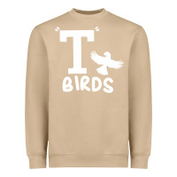 Mushroom t birds greaser thunderbirds 1970s t birds pullover hoodie Heavyweight Sweatshirt - DesignPulse