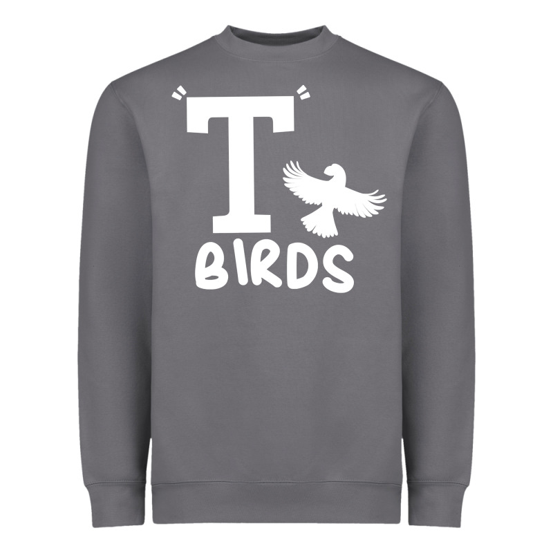T Birds Greaser Thunderbirds 1970s T Birds Pullover Hoodie Heavyweight Sweatshirt by DesignPulse | Teevron