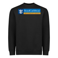 Black Royal Caribbean International Heavyweight Sweatshirt - DesignPulse
