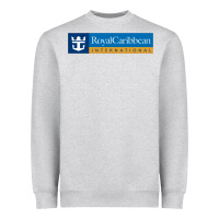 Heather Grey Royal Caribbean International Heavyweight Sweatshirt - DesignPulse