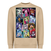 Mushroom monster high character Heavyweight Sweatshirt - DesignPulse