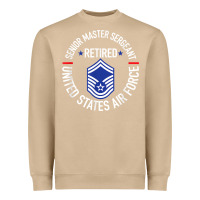 Mushroom senior master sergeant retired air force retirement gifts t shirt Heavyweight Sweatshirt - DesignPulse