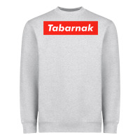 Heather Grey tabarnak quebec french canadian canada profanity sacre cuss premium t Heavyweight Sweatshirt - DesignPulse